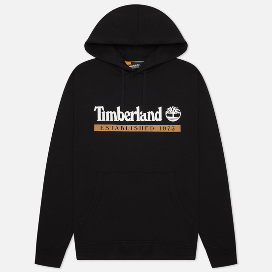 Мужская толстовка Timberland Established 1973 Hoodie Black/White Boot