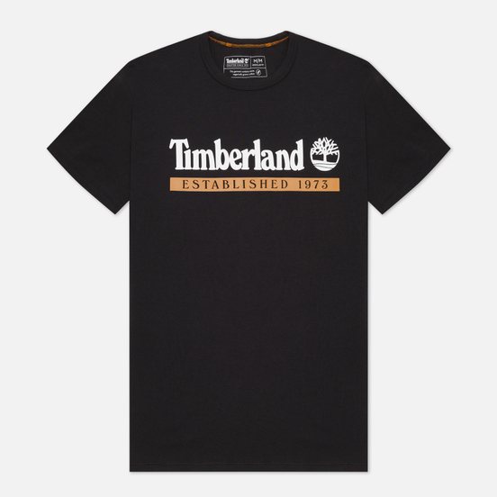Мужская футболка Timberland Established 1973 Black/Wheat Boot