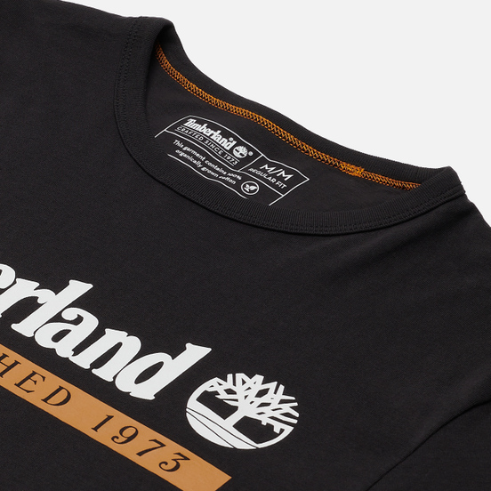 Мужская футболка Timberland Established 1973 Black/Wheat Boot