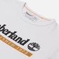 Мужская футболка Timberland Established 1973 White/Wheat Boot фото - 1