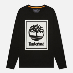 Мужской лонгслив Timberland Stack Logo Black/White