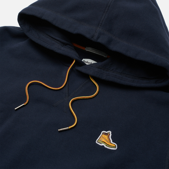 Мужская толстовка Timberland Boot Logo Hoodie Dark Sapphire