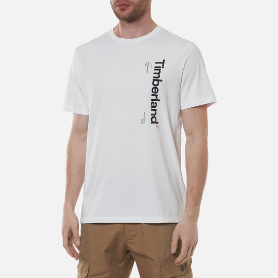 Мужская футболка Timberland Kennebec River Logo White