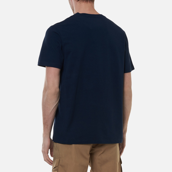 Мужская футболка Timberland Kennebec River Logo Dark Sapphire
