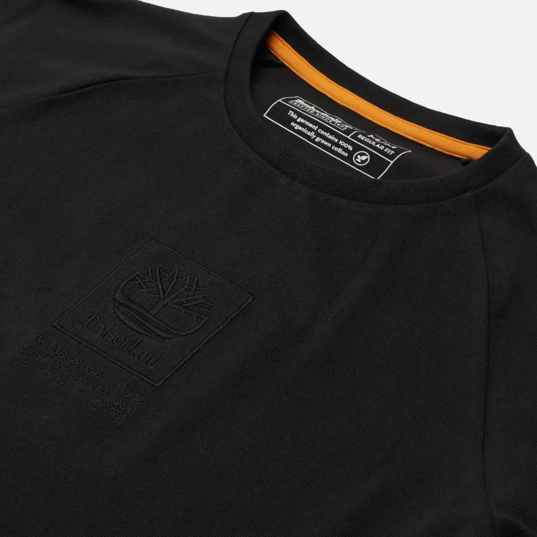 Timberland Мужская футболка SS Heavyweight Stack Logo