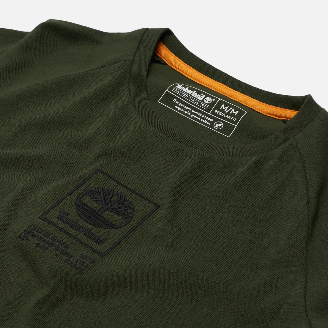 Timberland Мужская футболка SS Heavyweight Stack Logo