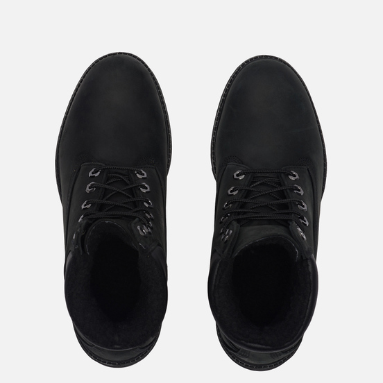 Мужские ботинки Timberland 6 Inch Premium Waterproof Fleece Black Nubuck
