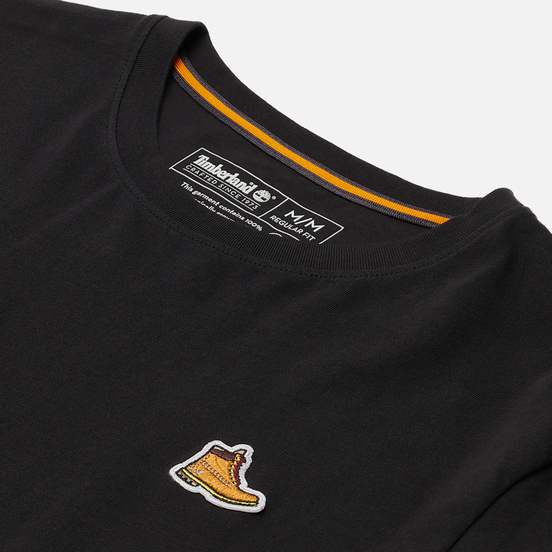 Мужская футболка Timberland Boot Logo Black