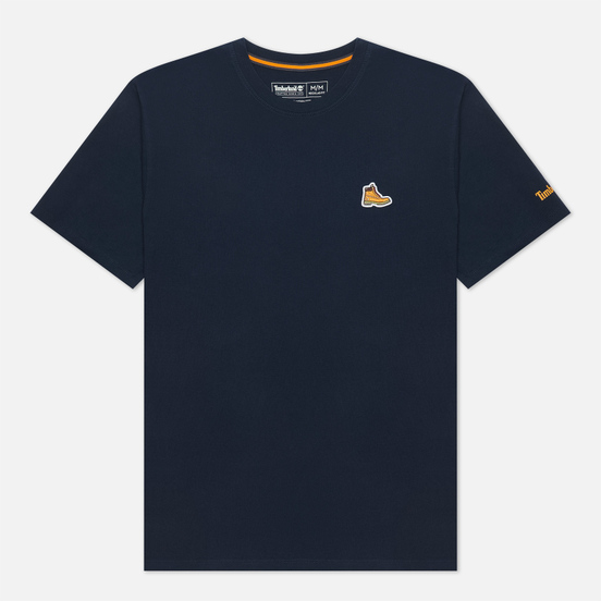 Мужская футболка Timberland Boot Logo Dark Sapphire