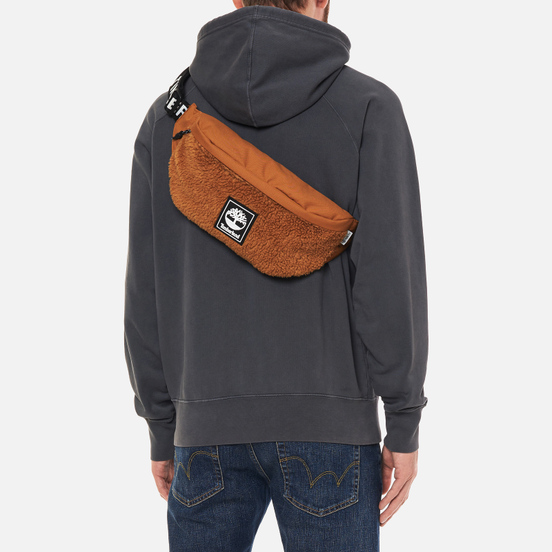 Сумка на пояс Timberland Sling Branded Webbing Wheat