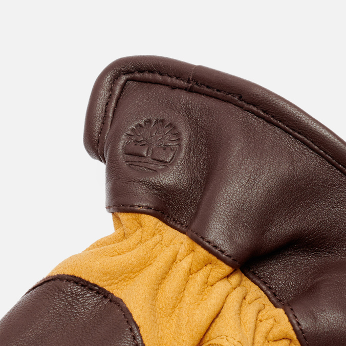 Перчатки Timberland, цвет жёлтый, размер M TBLA2NN4-231 Sherpa Lined Leather - фото 2