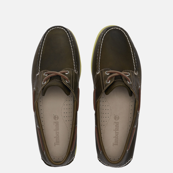 Мужские ботинки Timberland 2-Eye Classic Leather Olive Full/Grain