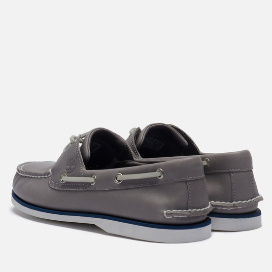 Мужские ботинки Timberland 2-Eye Classic Leather Medium Grey Full/Grain