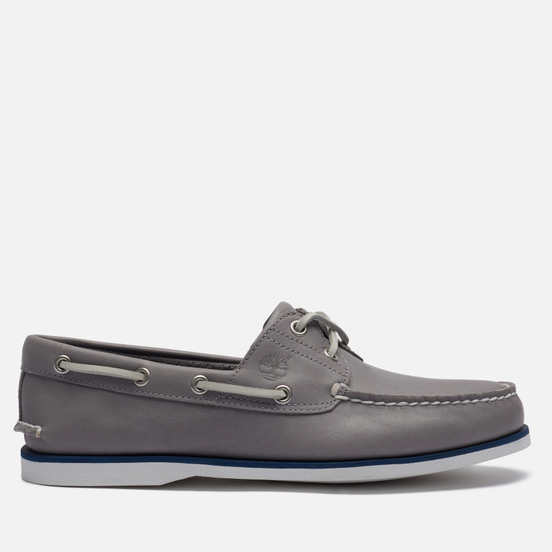 Мужские ботинки Timberland 2-Eye Classic Leather Medium Grey Full/Grain