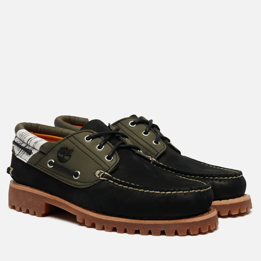 Timberland Мужские ботинки Authentics 3-Eye Fabric Leather
