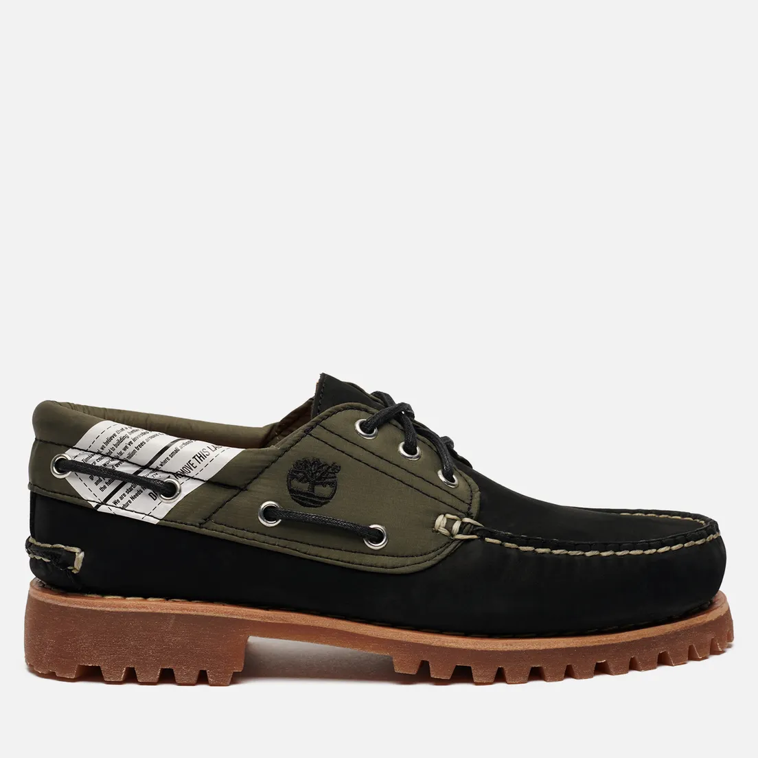 Timberland Мужские ботинки Authentics 3-Eye Fabric Leather