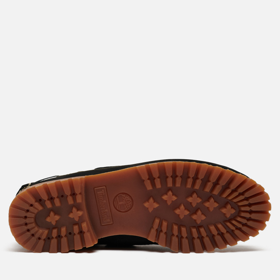 Мужские ботинки Timberland Authentics 3-Eye Fabric Leather Black Nubuck