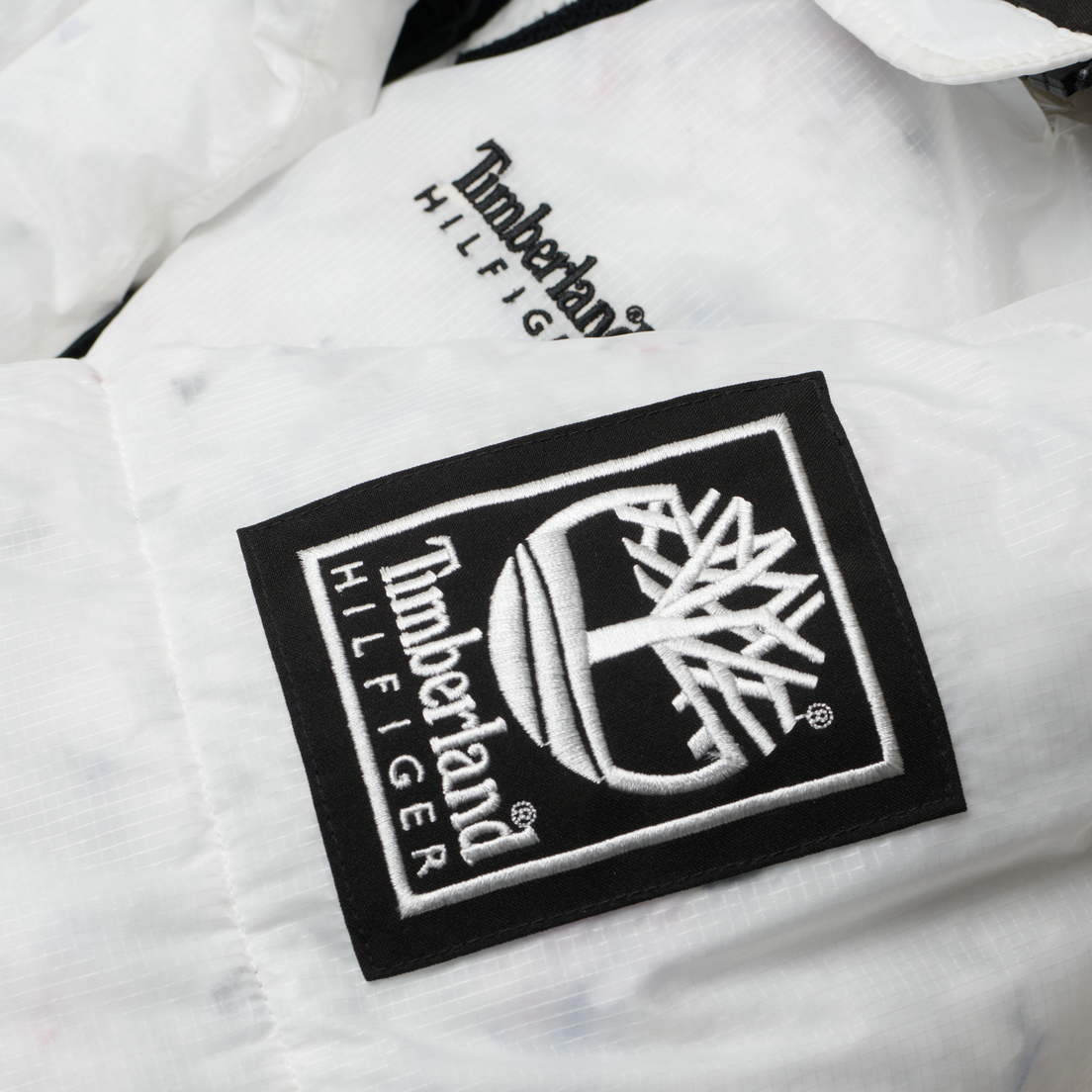 Timberland Женский пуховик x Tommy Hilfiger Crop Puffer Transparent