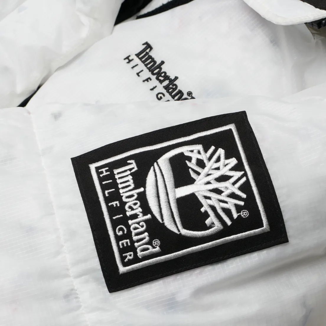 Timberland Женский пуховик x Tommy Hilfiger Crop Puffer Transparent