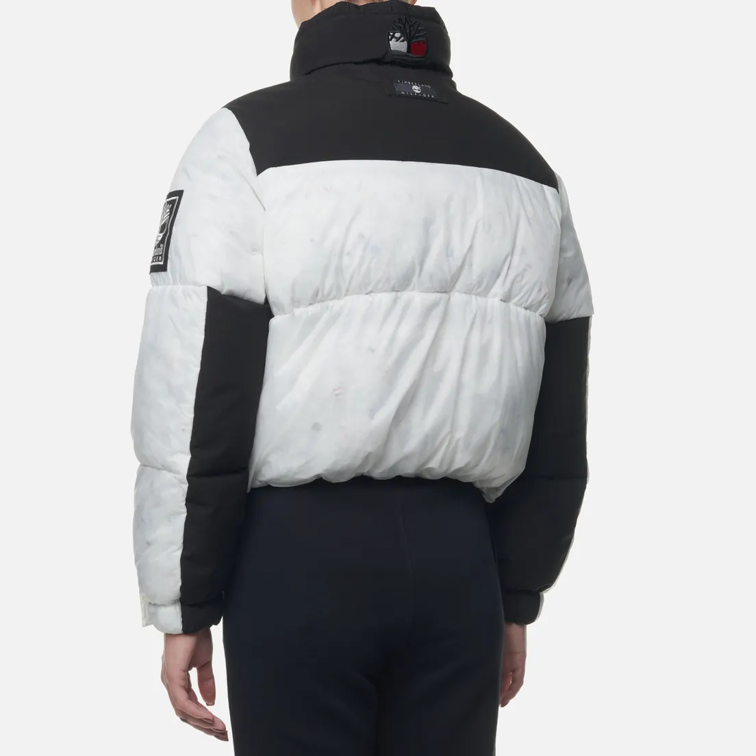Timberland Женский пуховик x Tommy Hilfiger Crop Puffer Transparent