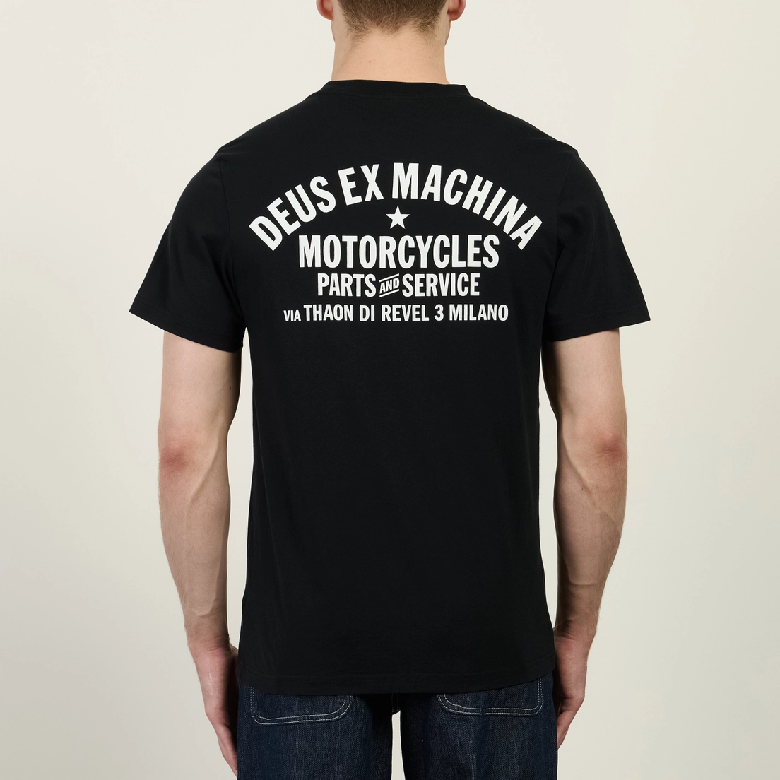 Deus Ex Machina Мужская футболка Milano Address