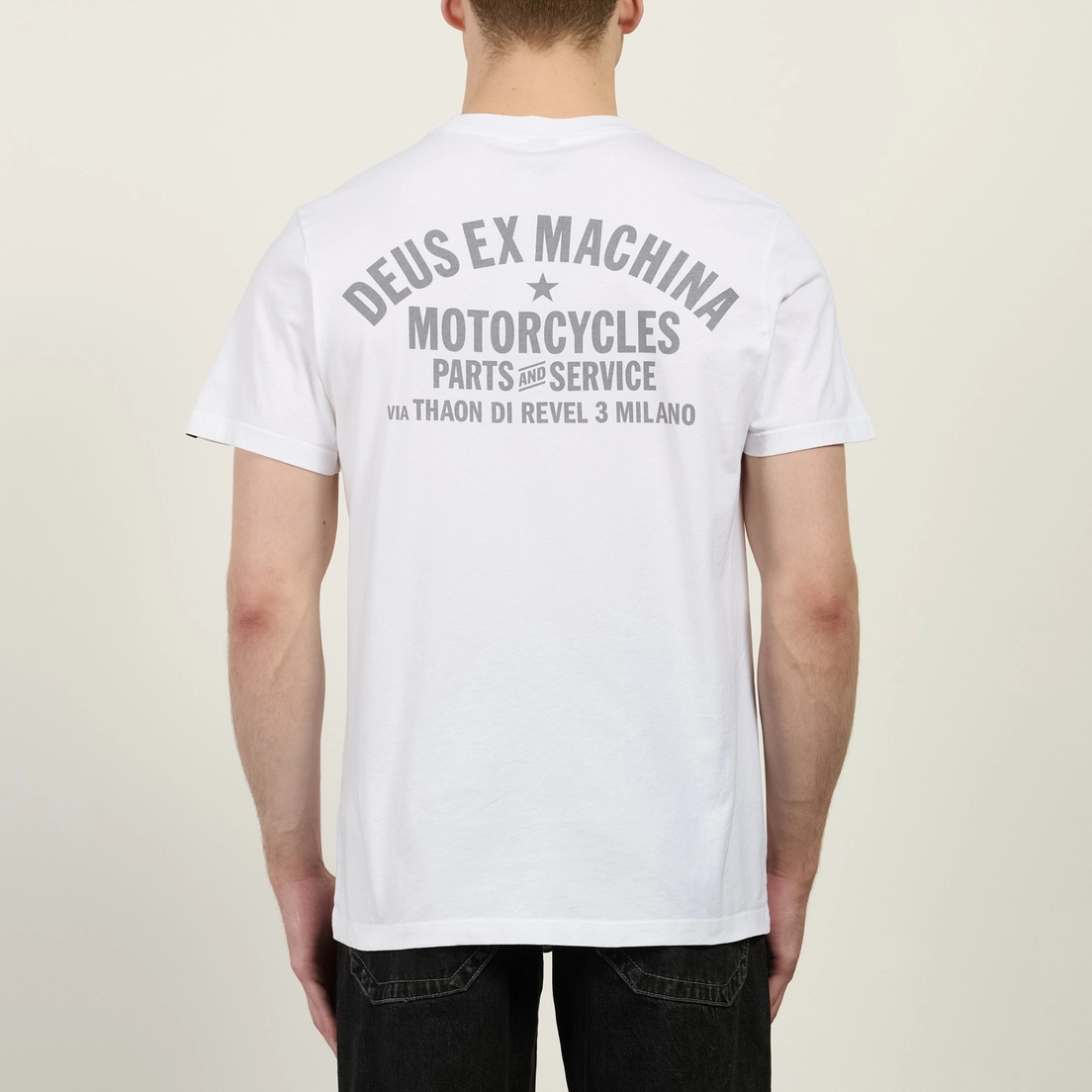 Deus Ex Machina Мужская футболка Milano Address