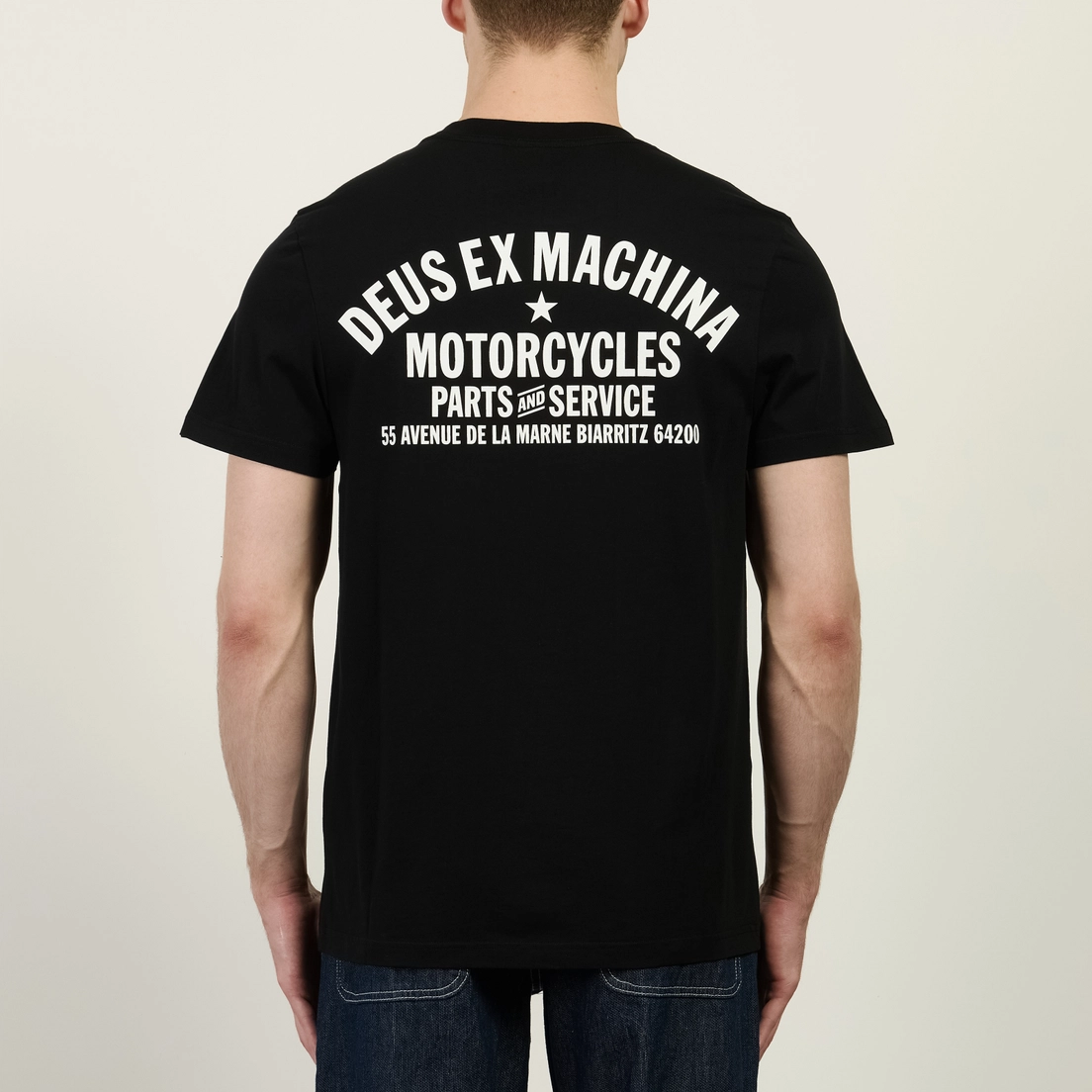 Deus Ex Machina Мужская футболка Biarritz Address