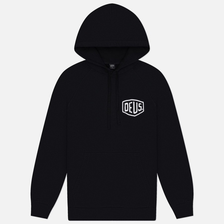 Мужская толстовка Deus Ex Machina Milano Address Hoodie, цвет чёрный, размер M