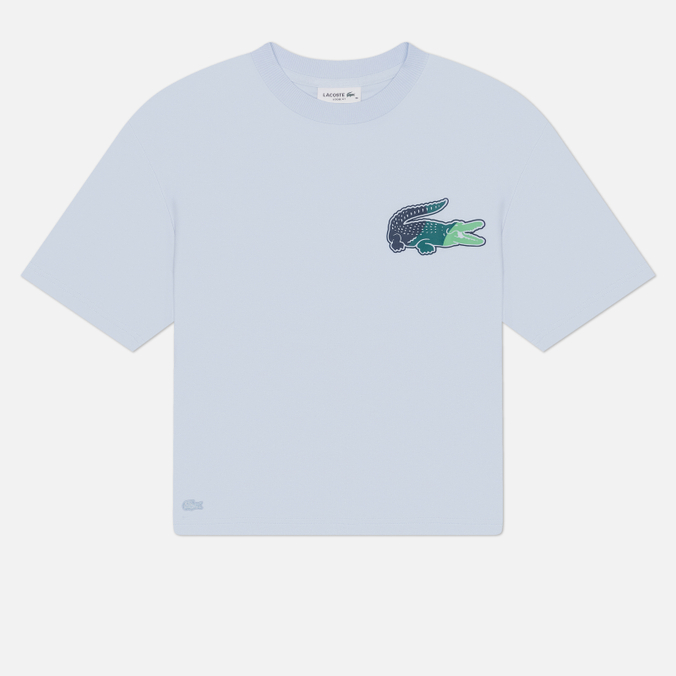 Женская футболка Lacoste Colorful Crocodile Logo