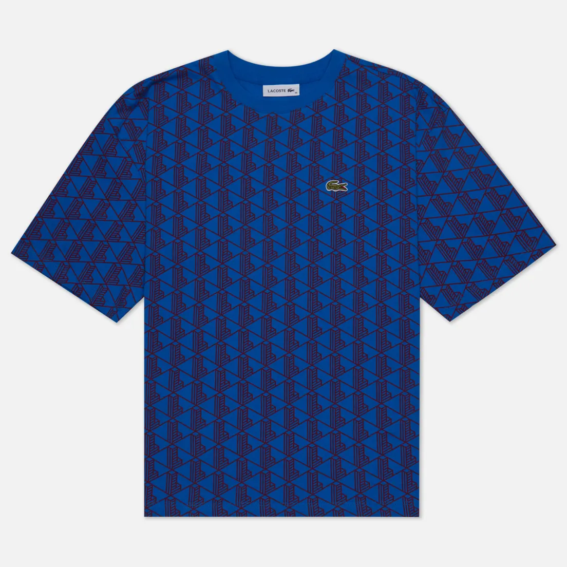 Lacoste Женская футболка Contrast Collar Monogram