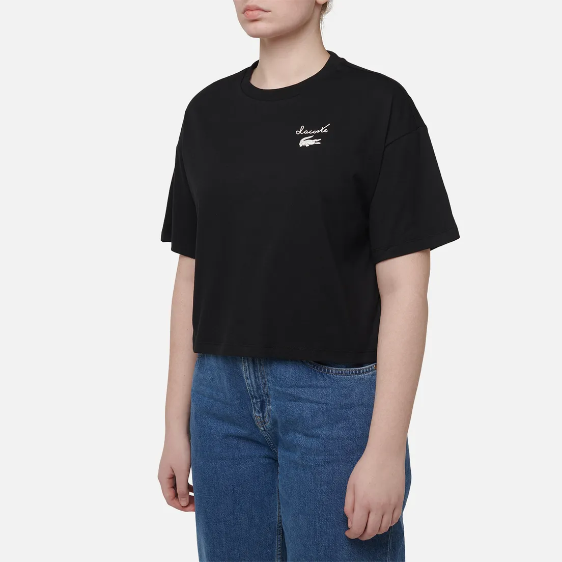 Lacoste Женская футболка Cotton Logo