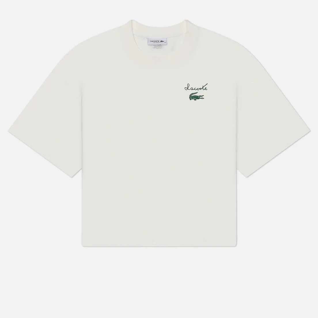 Lacoste Женская футболка Cotton Logo