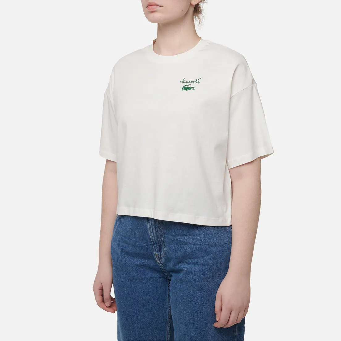 Lacoste Женская футболка Cotton Logo
