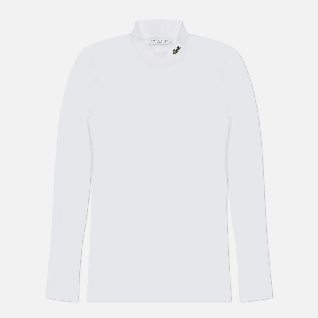 Lacoste Женский лонгслив Slim Fit Stretch Cotton