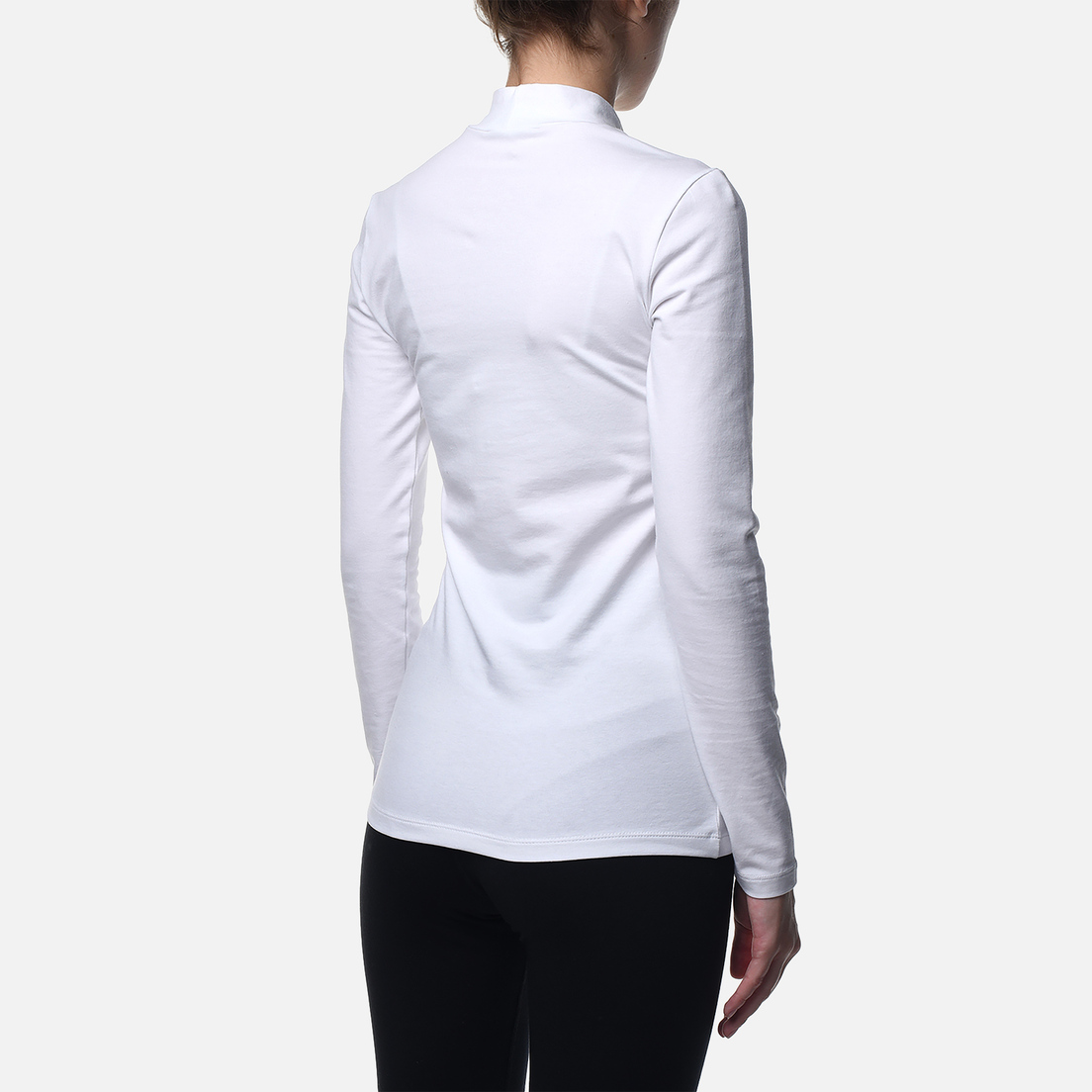 Lacoste Женский лонгслив Slim Fit Stretch Cotton