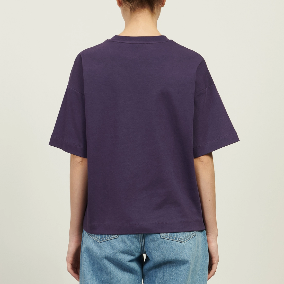 Lacoste Женская футболка Relaxed Fit Landscape Crocodile