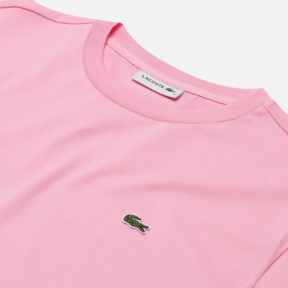 Lacoste Женская футболка Crew Neck Premium Cotton