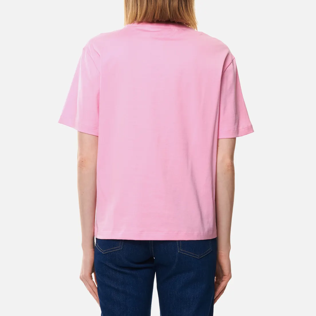Lacoste Женская футболка Crew Neck Premium Cotton