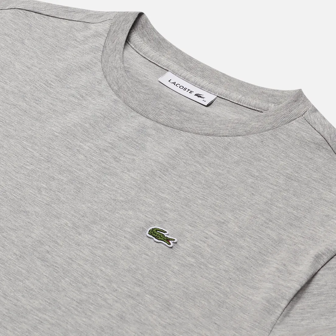 Lacoste Женская футболка Crew Neck Premium Cotton