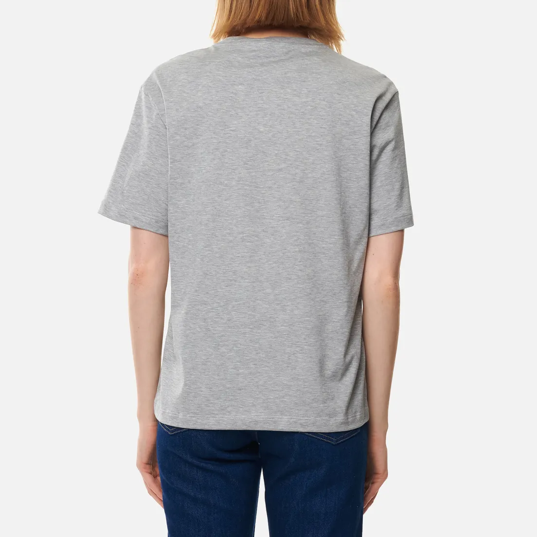 Lacoste Женская футболка Crew Neck Premium Cotton