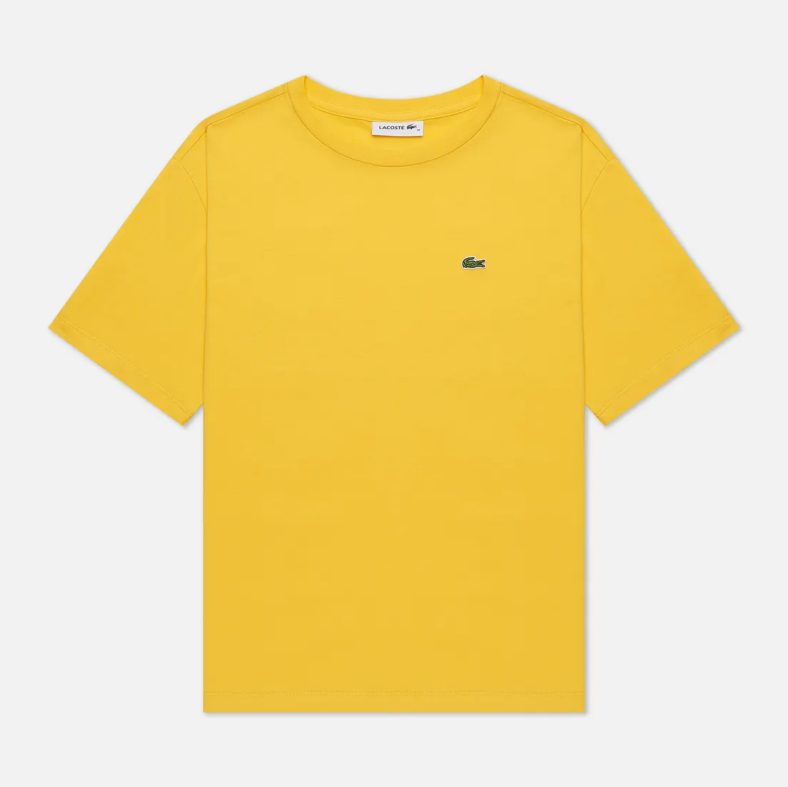Lacoste Женская футболка Crew Neck Premium Cotton