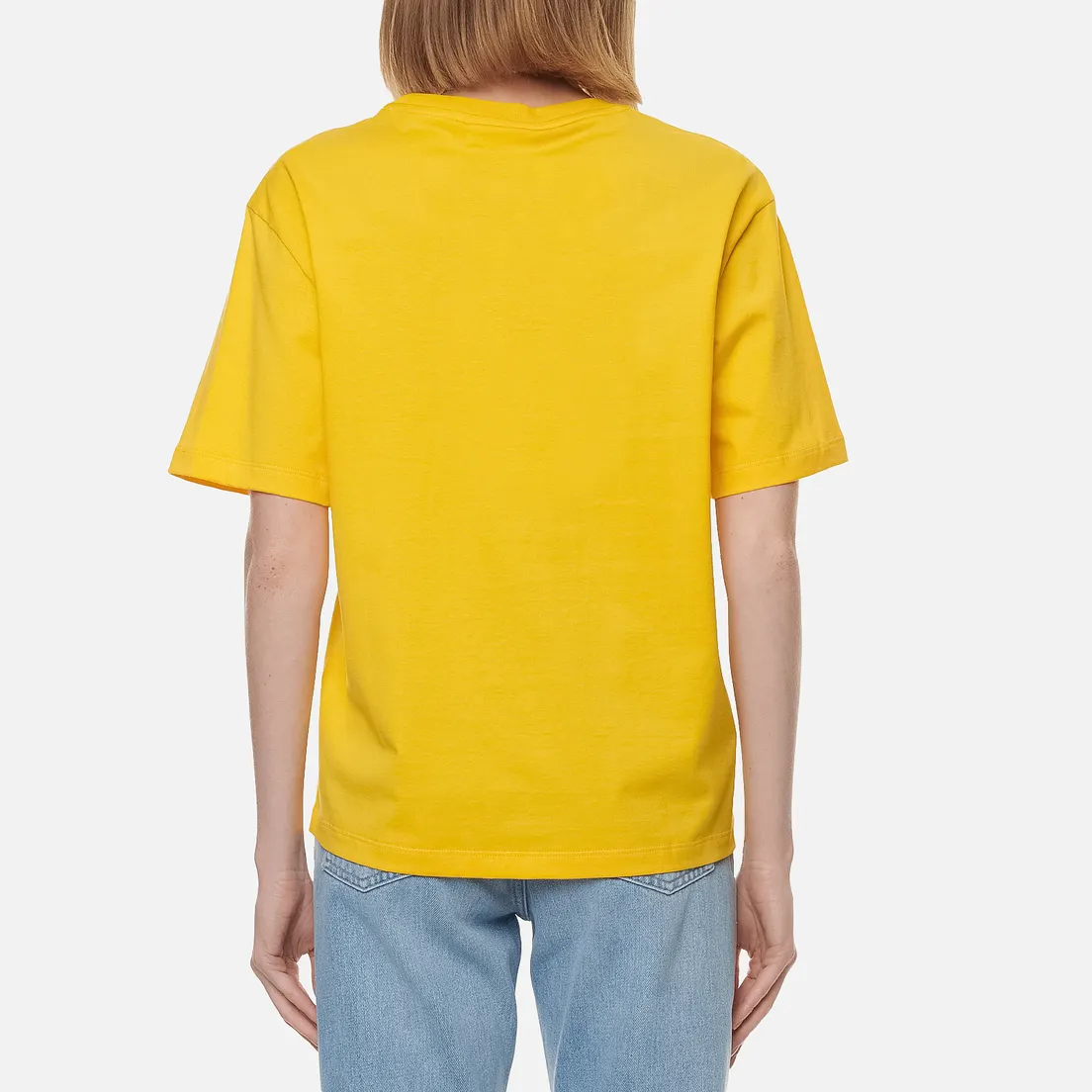 Lacoste Женская футболка Crew Neck Premium Cotton