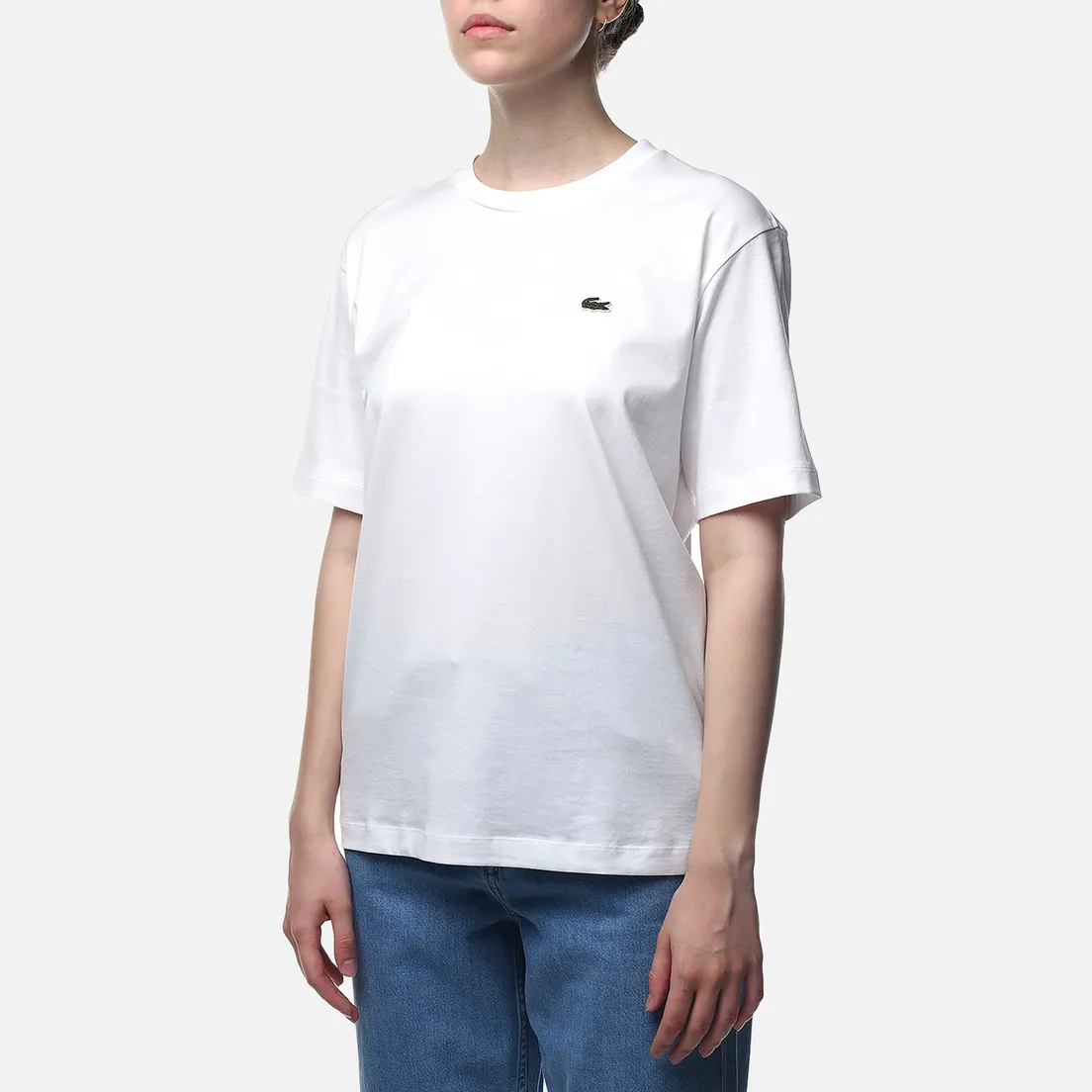 Lacoste Женская футболка Relaxed Fit Lightweight