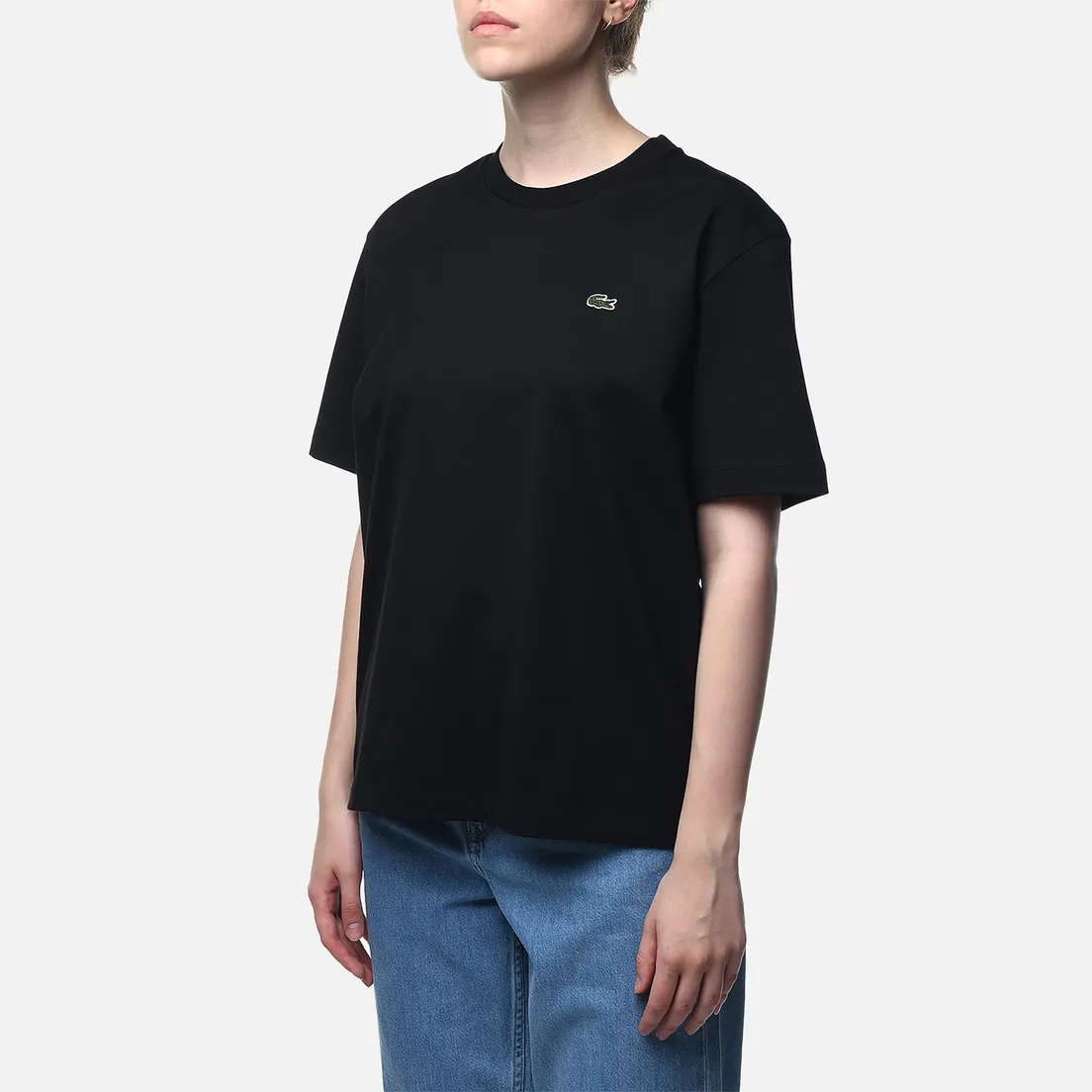 Lacoste Женская футболка Relaxed Fit Lightweight