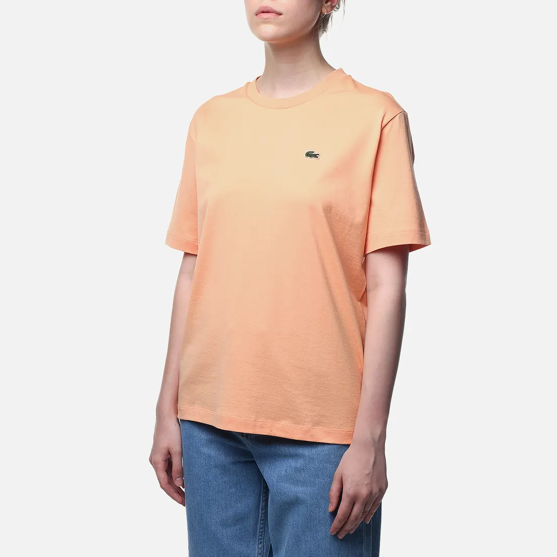 Lacoste Женская футболка Relaxed Fit Lightweight