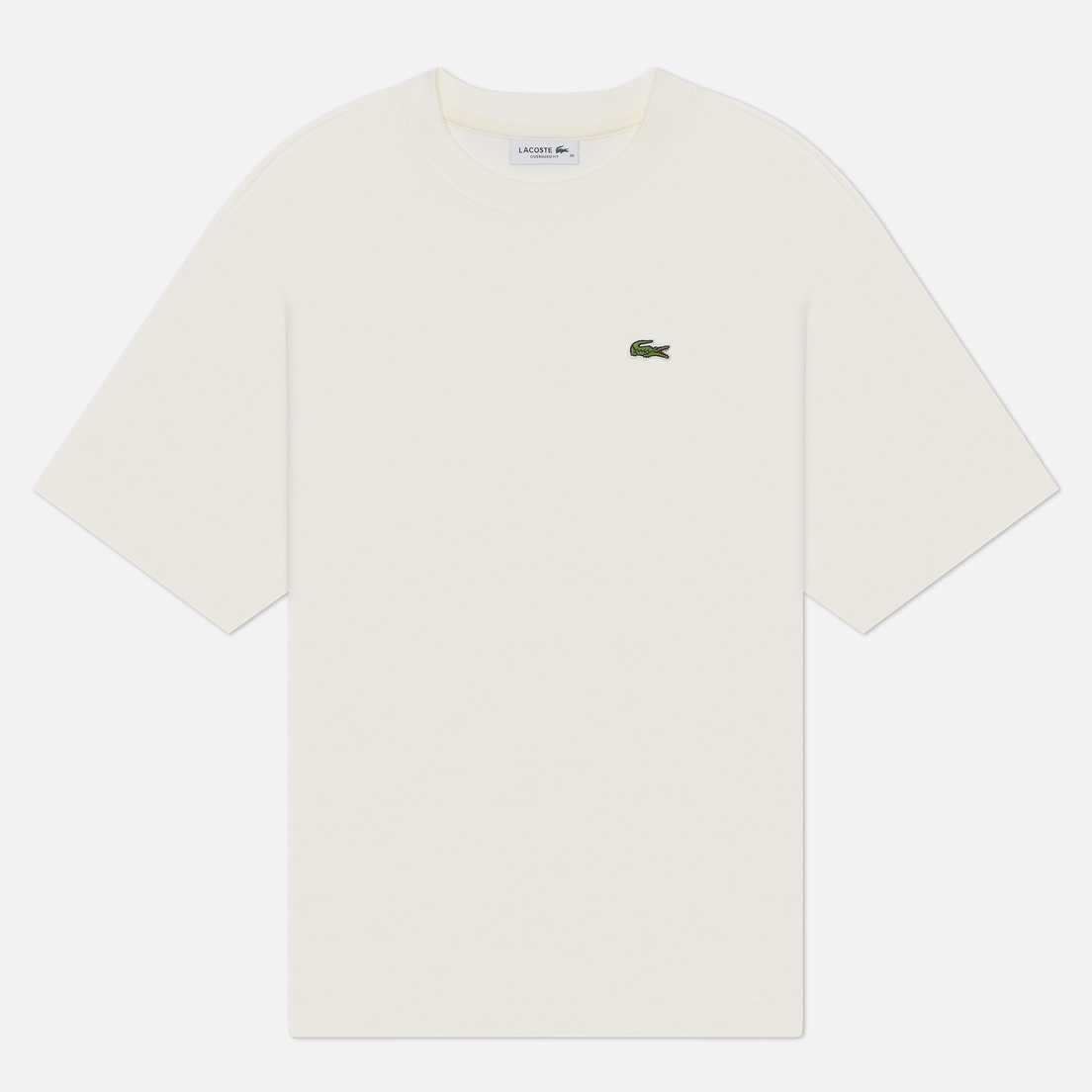 Lacoste Женская футболка Oversized Double Face Pique