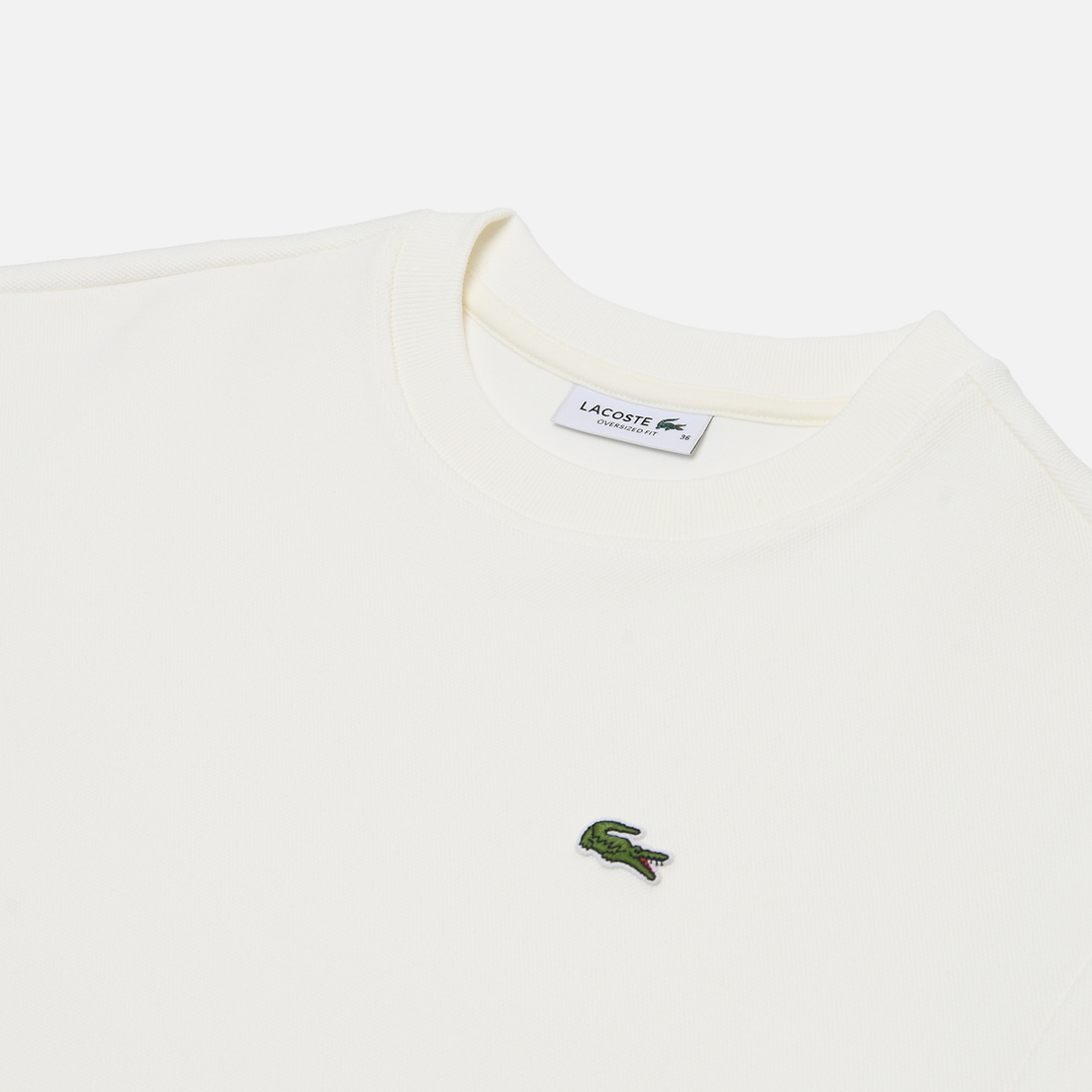Lacoste Женская футболка Oversized Double Face Pique