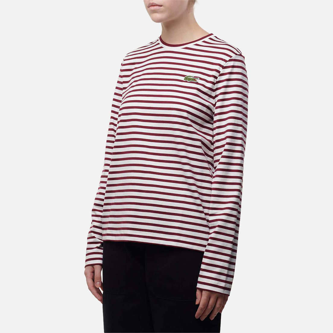 Lacoste Женский лонгслив Striped
