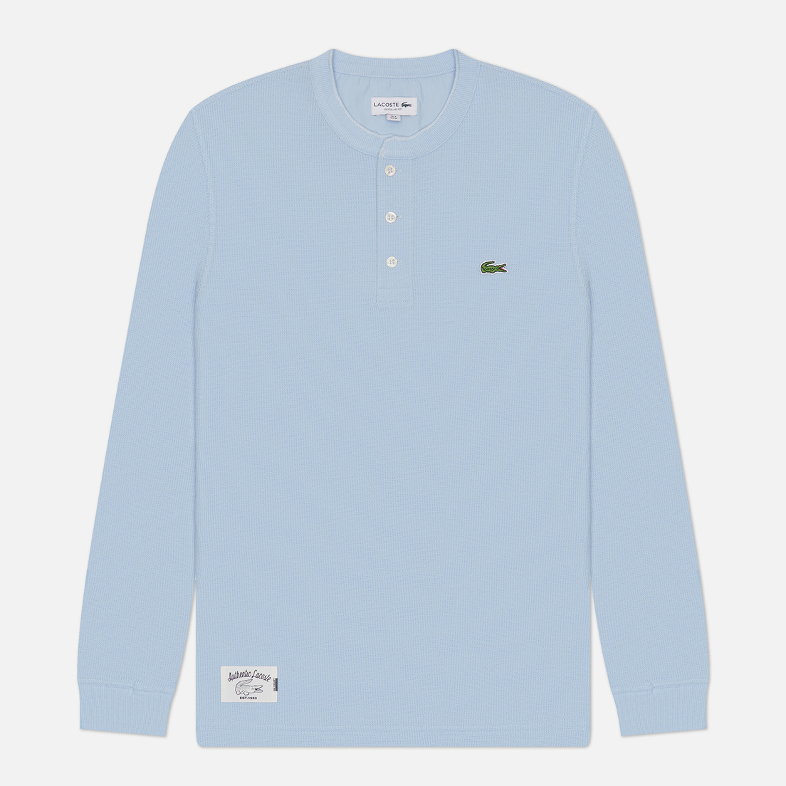 Lacoste Мужской лонгслив Waffle Knit