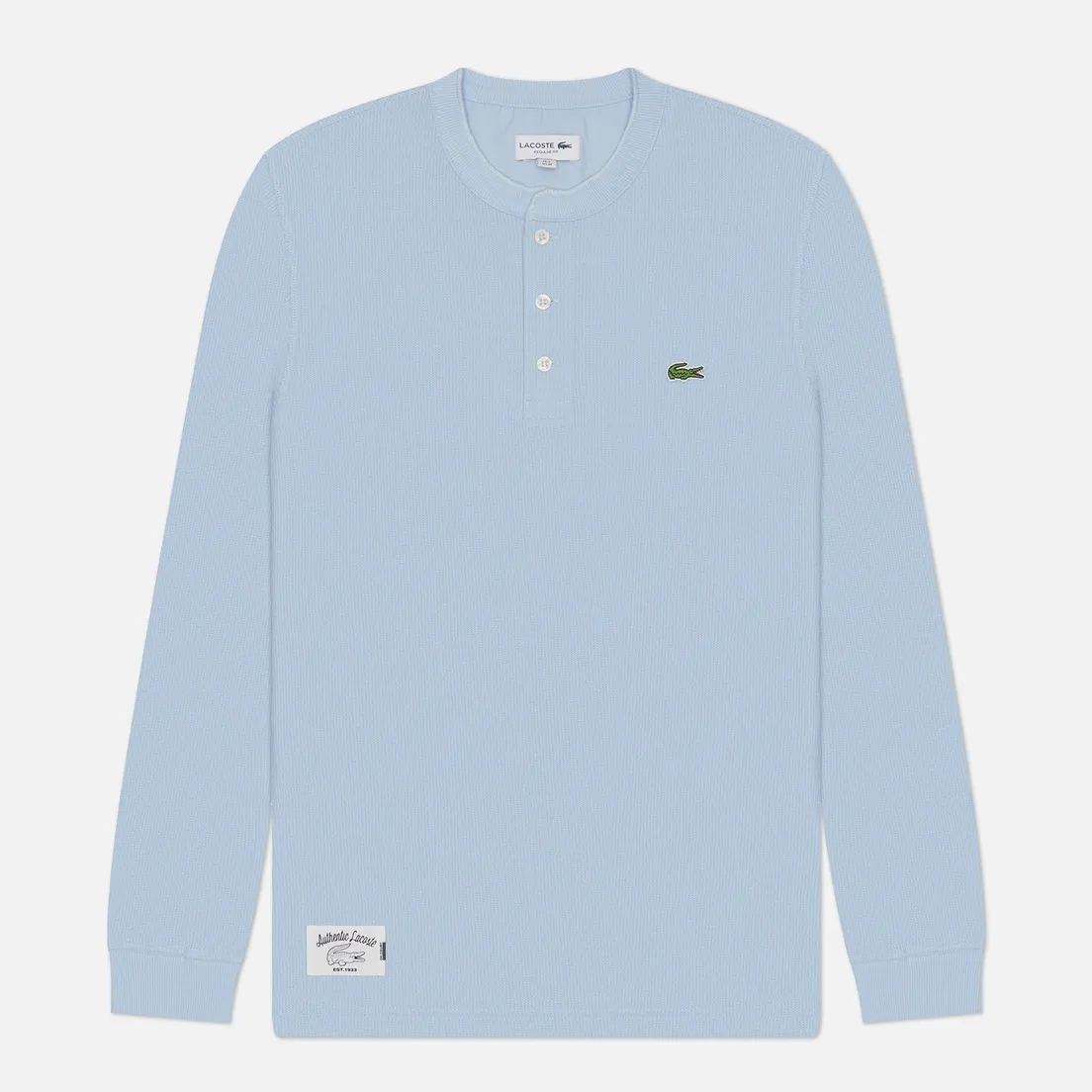 Lacoste Мужской лонгслив Waffle Knit